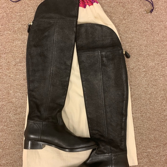 TORY BURCH SIMONE RIDING BOOTS - Picture 3 of 4